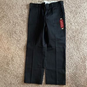 Black dickies pants original fit